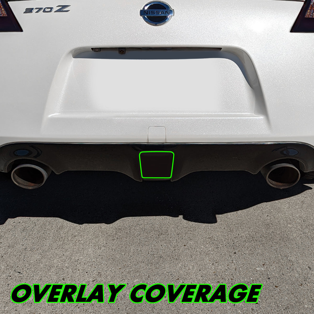 2009-2021 Nissan 370Z | Lower Reverse Brake Light PreCut Tint Overlays