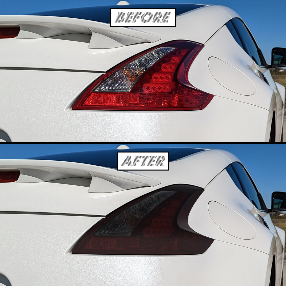2009-2021 Nissan 370Z | Tail Light PreCut Tint Overlays