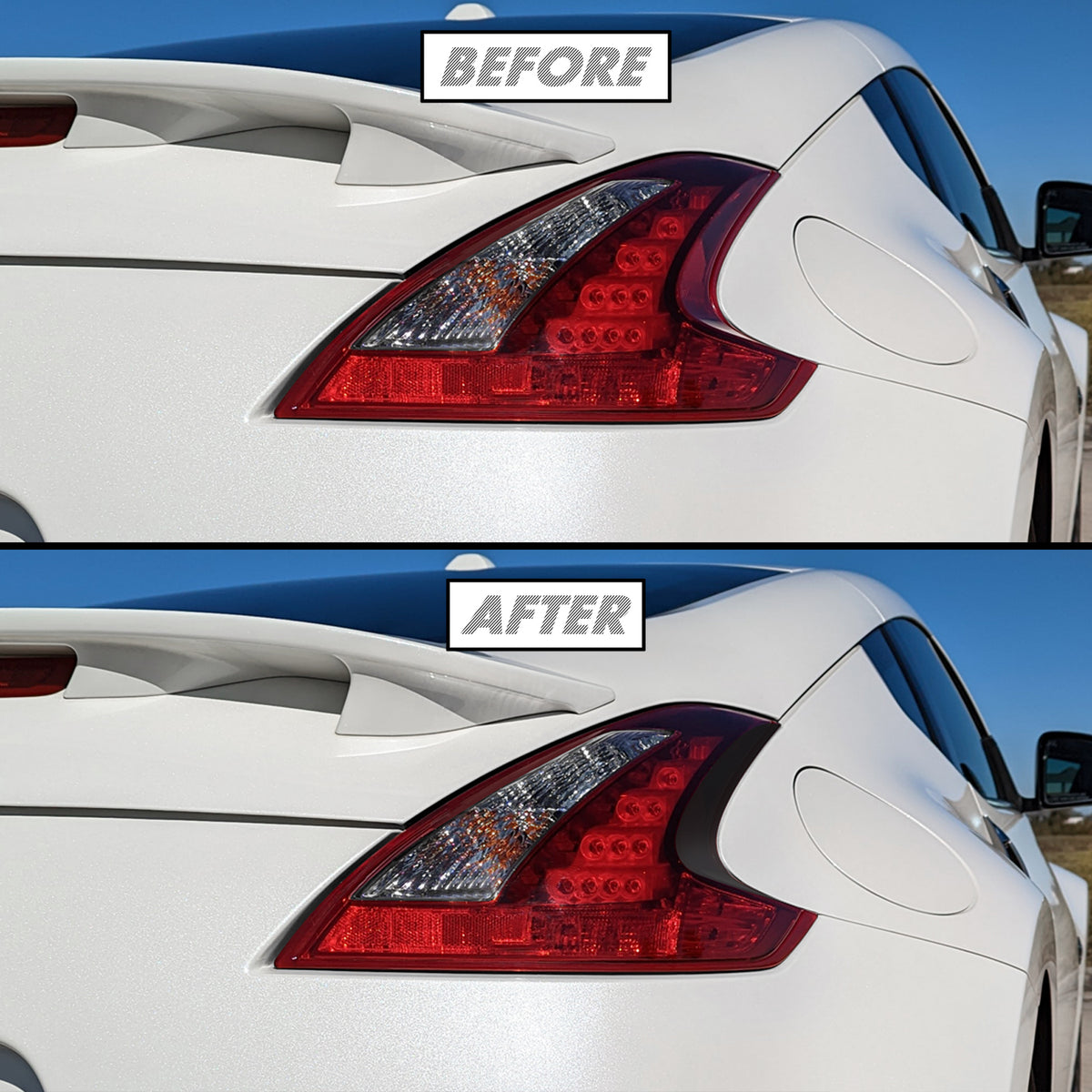 2009-2021 Nissan 370Z | Tail Light Side Marker PreCut Tint Overlays