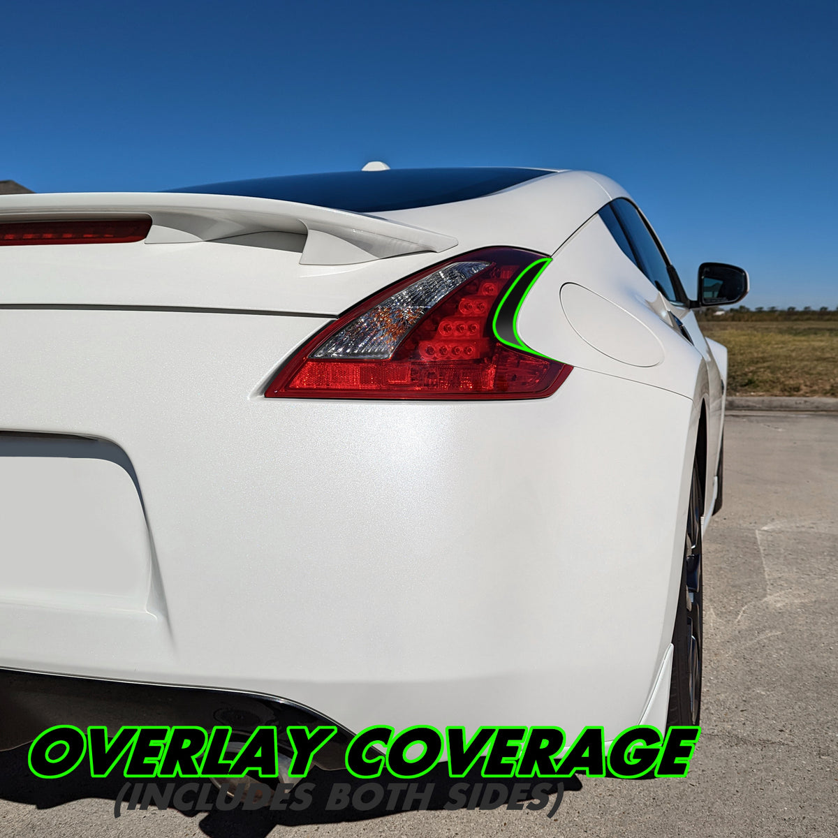 2009-2021 Nissan 370Z | Tail Light Side Marker PreCut Tint Overlays