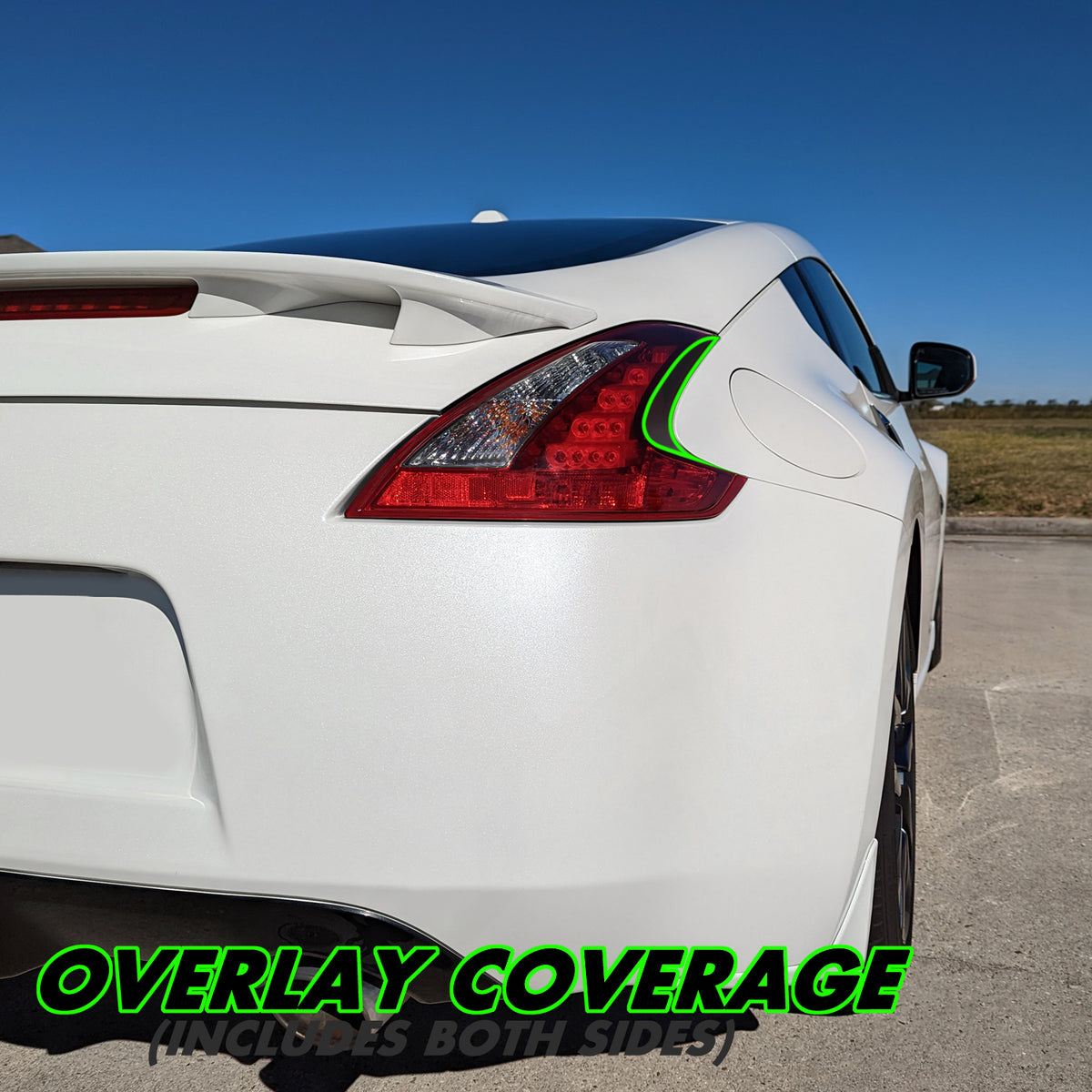 2009-2021 Nissan 370Z | Tail Light Side Marker PreCut Tint Overlays