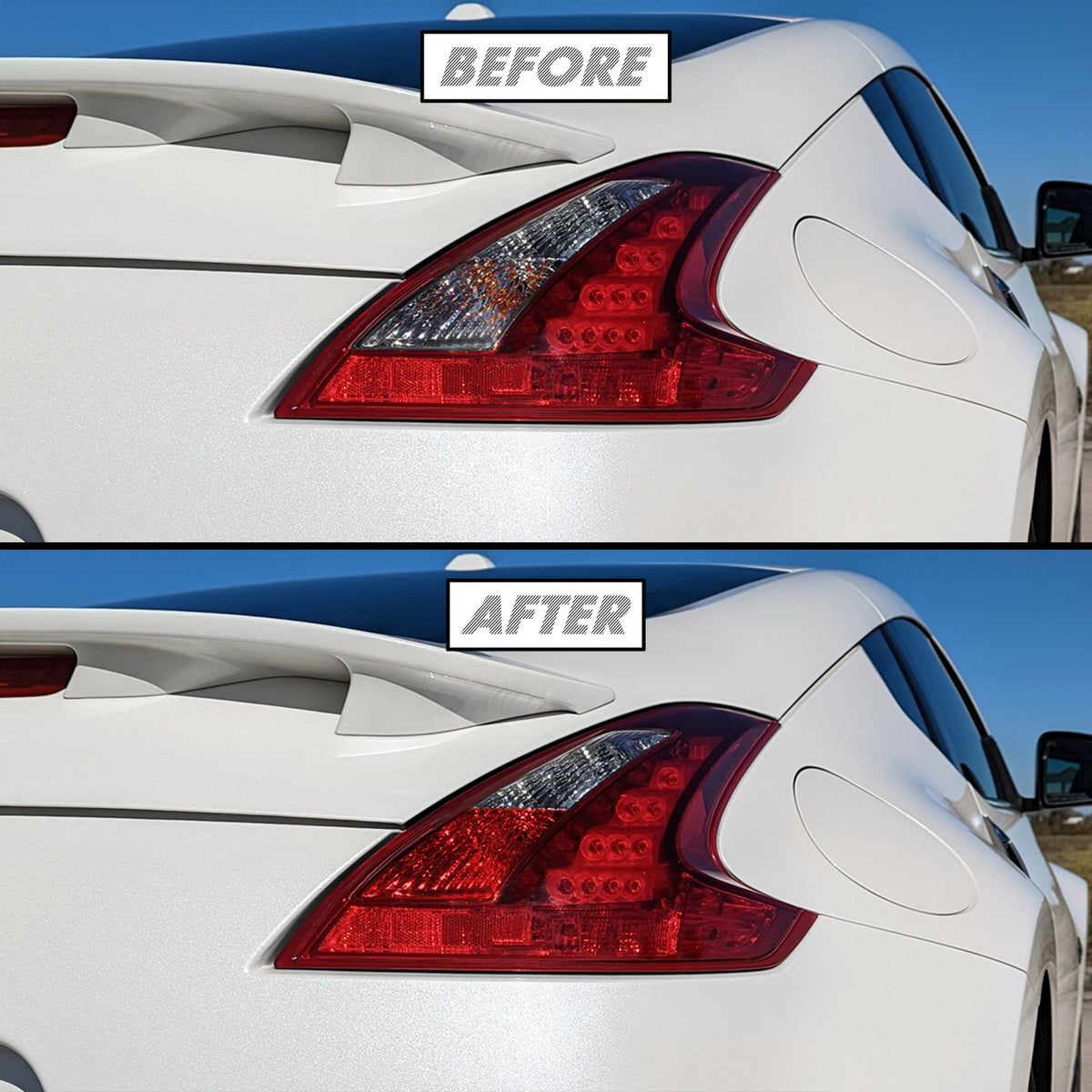 2009-2021 Nissan 370Z | Tail Light Turn Signal PreCut Tint Overlays
