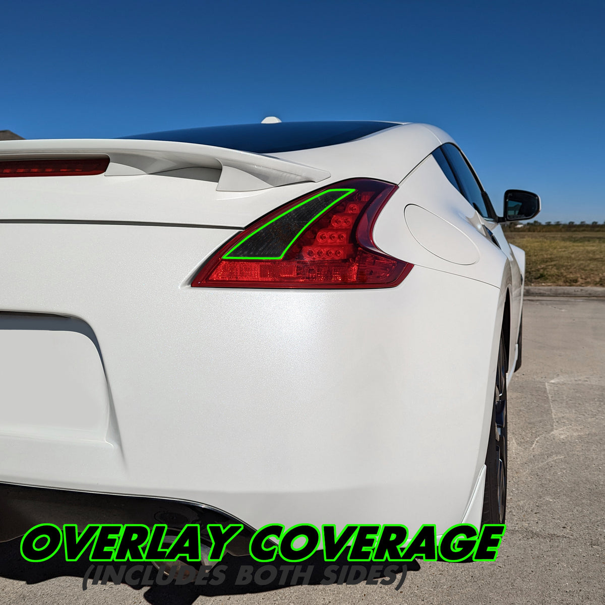2009-2021 Nissan 370Z | Turn Signal & Reverse Light PreCut Tint Overlays