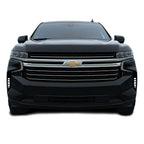 2021-2023 Chevrolet Suburban | Front Bumper Lower Lip Trim Chrome Delete PreCut Vinyl Wrap