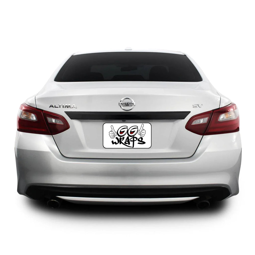 2016-2018 Nissan Altima | Rear Trunk Trim Chrome Delete PreCut Vinyl Wrap