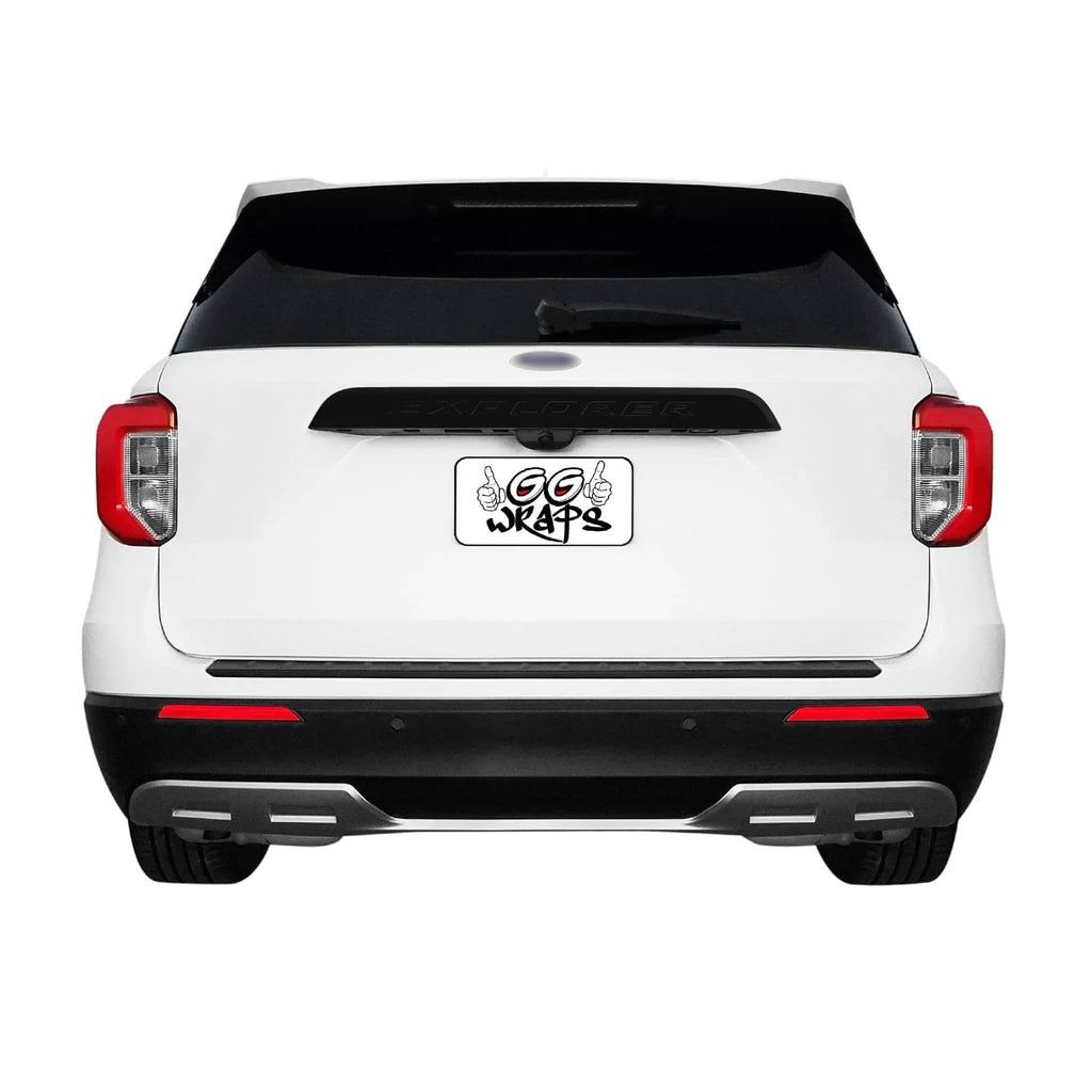 2020-2023 Ford Explorer | Tailgate Trim Chrome Delete PreCut Vinyl Wrap