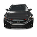 2016-2021 Honda Civic | Upper Front Grill Accent PreCut Vinyl Wrap