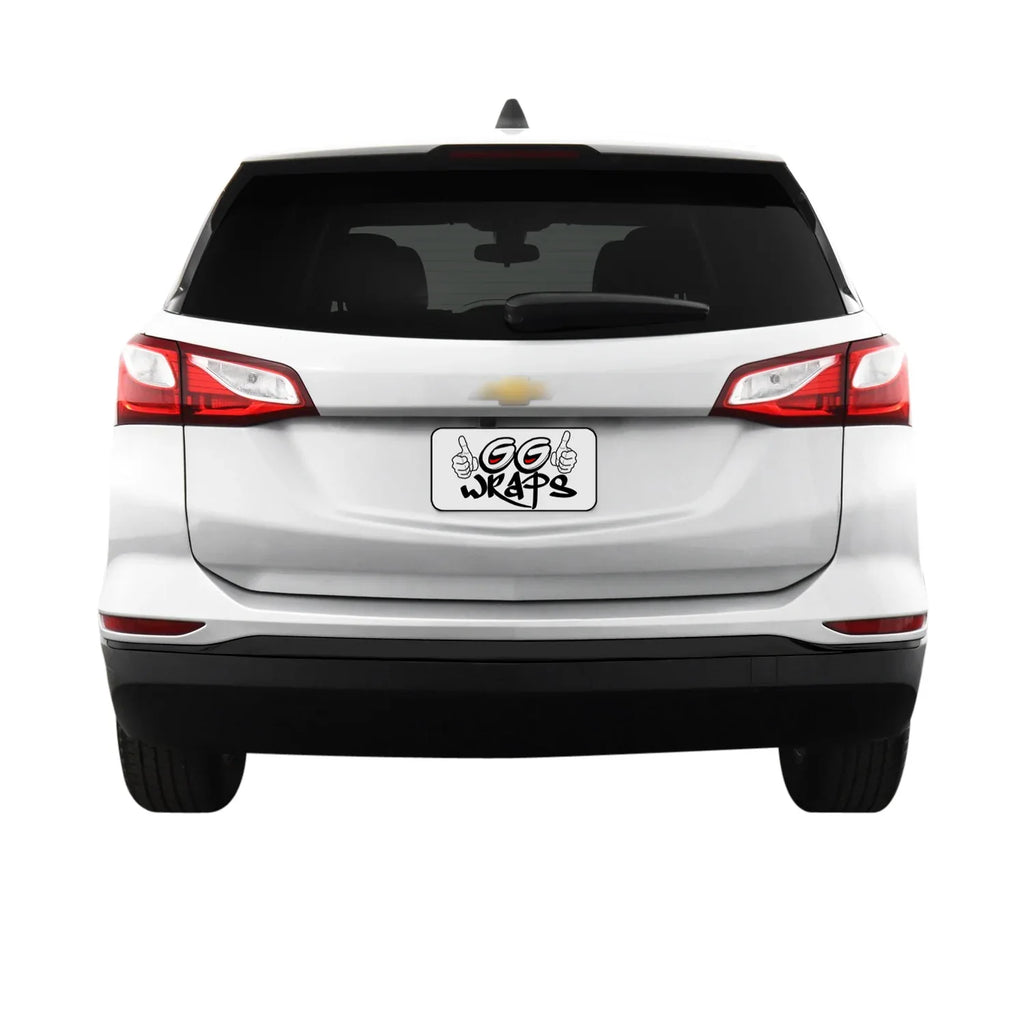 2018-2021 Chevrolet Equinox | Rear Bumper Trim Chrome Delete PreCut Vinyl Wrap