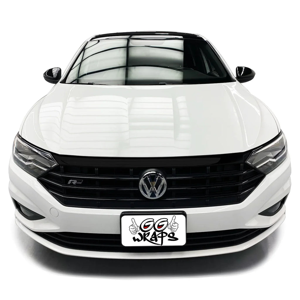 2019-2021 Volkswagen Jetta R-Line | Front Grill Trim Chrome Delete PreCut Vinyl Wrap