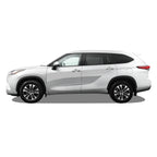 2020-2023 Toyota Highlander | Window Trim Chrome Delete PreCut Vinyl Wrap