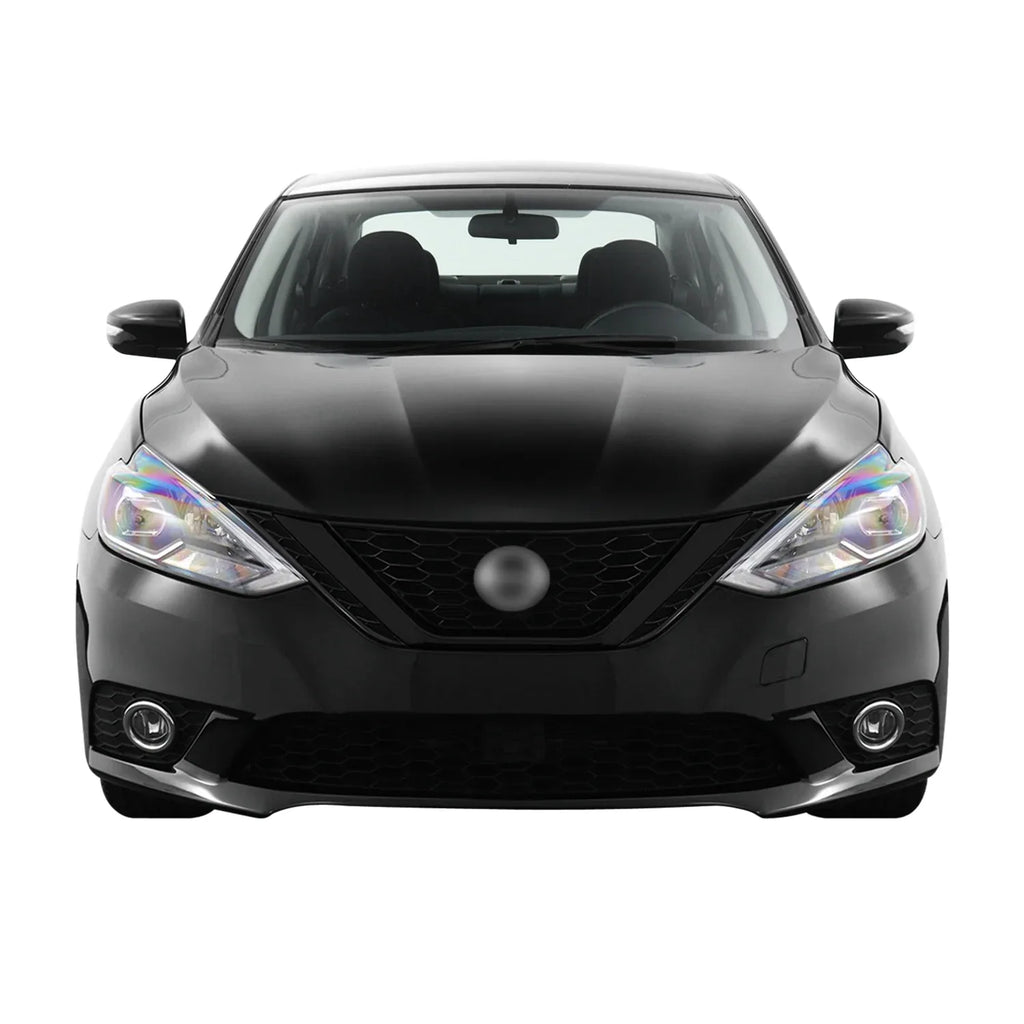 2016-2019 Nissan Sentra | Front Grill Trim Chrome Delete PreCut Vinyl Wrap