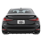 2019-2023 Lexus ES | Rear Trunk Trim Chrome Delete PreCut Vinyl Wrap
