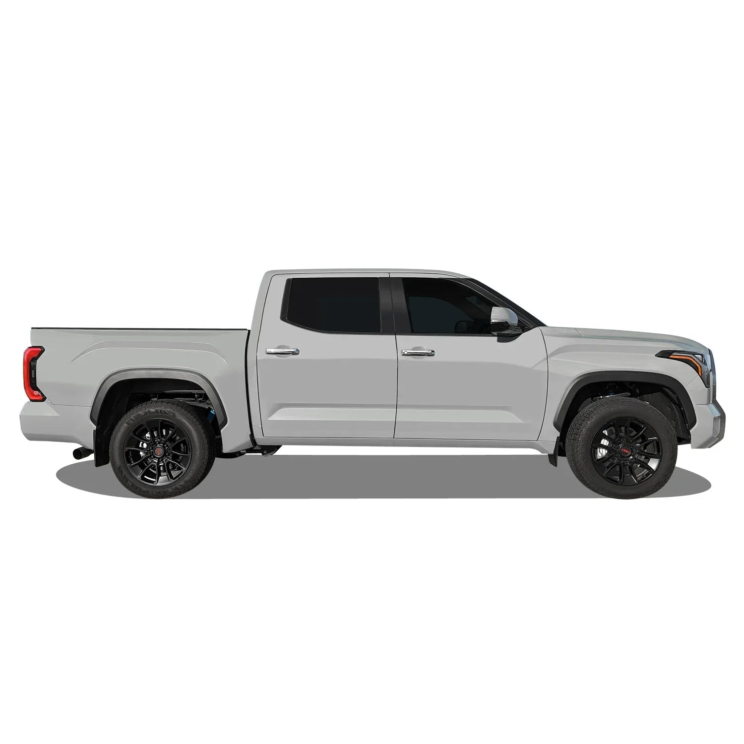 2022-2024 Toyota Tundra | Window Trim Chrome Delete PreCut Vinyl Wrap