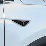 2016 Tesla Model X | Fender Trim Chrome Delete PreCut Vinyl Wrap