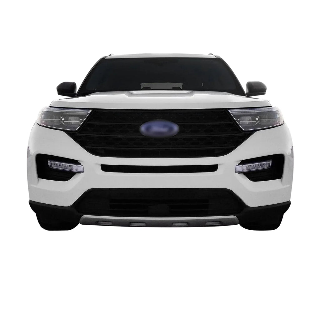2020-2023 Ford Explorer | Front Grill Trim Chrome Delete PreCut Vinyl Wrap