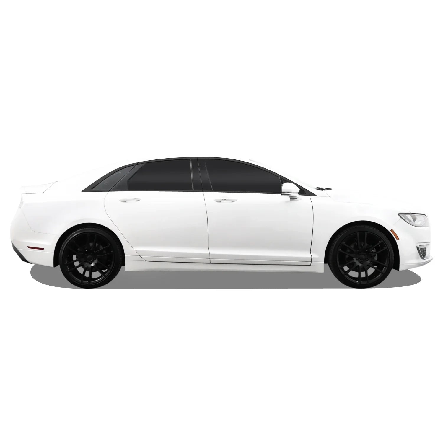 2013-2020 Lincoln MKZ | Window Trim Chrome Delete PreCut Vinyl Wrap