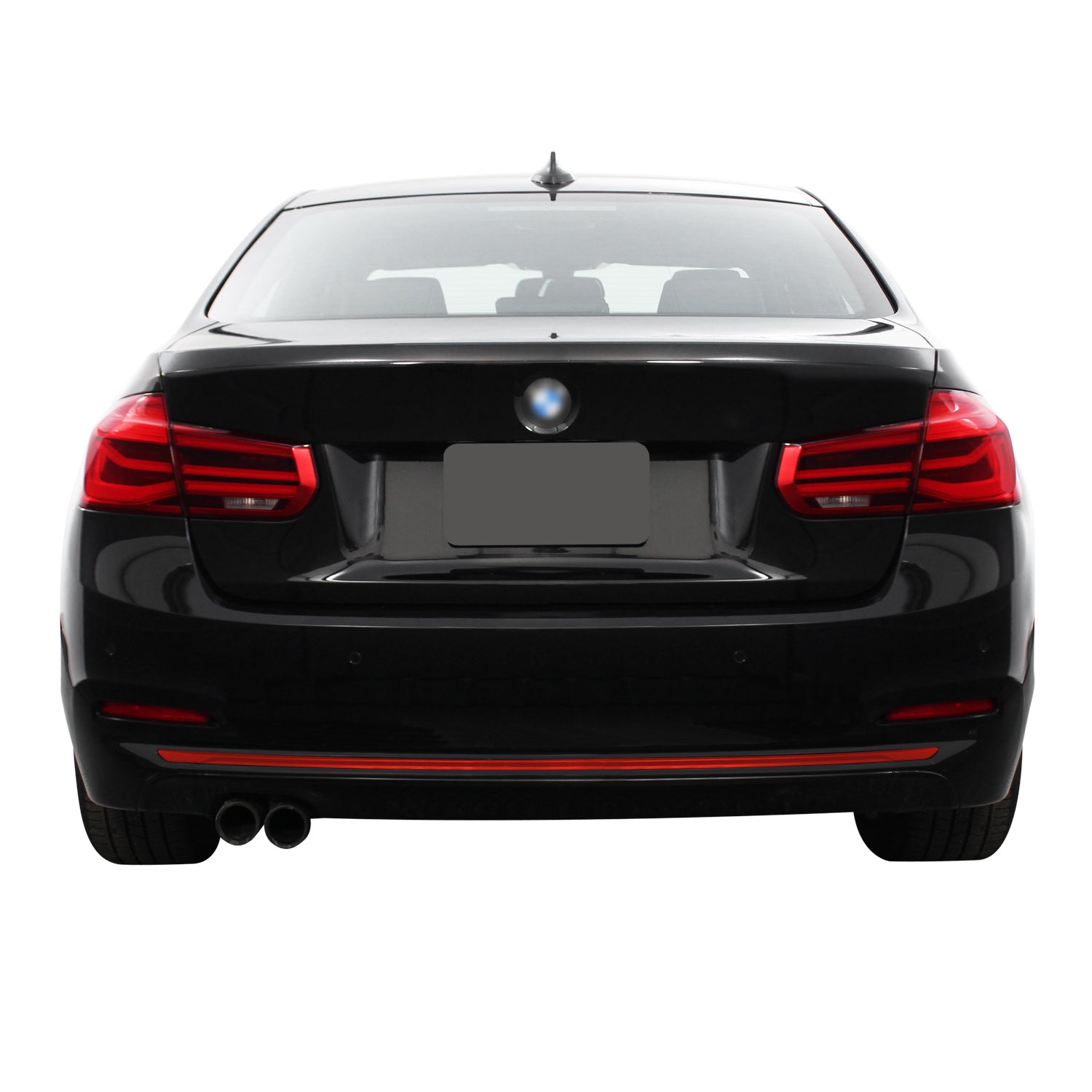 2012-2018 BMW 3 Series F30 Sedan | Rear Bumper Trim PreCut Vinyl Wrap ...