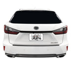 2016-2022 Lexus RX | Tailgate Trim Chrome Delete PreCut Vinyl Wrap