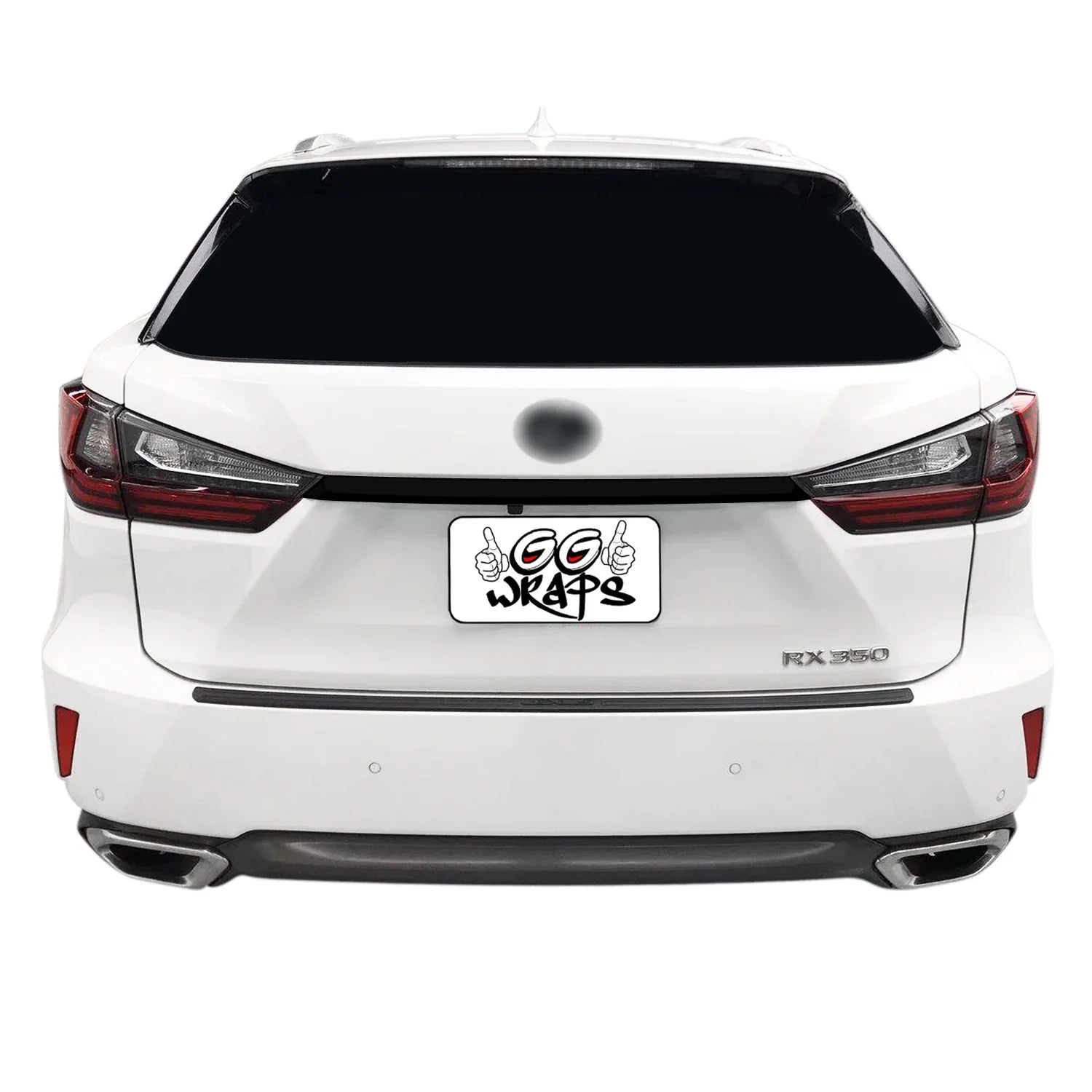 2016-2022 Lexus RX | Tailgate Trim Chrome Delete PreCut Vinyl Wrap