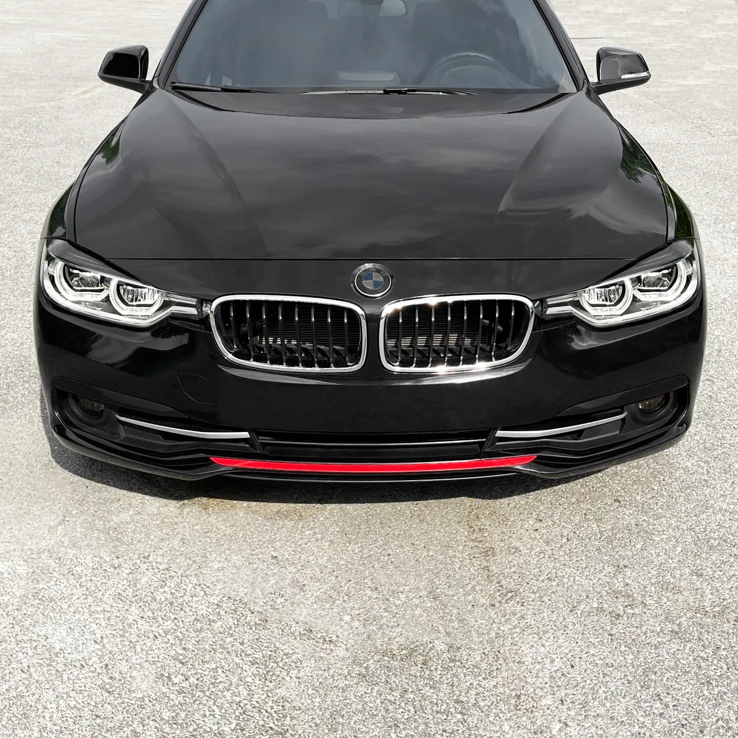 2012-2018 BMW 3 Series F30 Sedan | Front Bumper Lower Lip PreCut Vinyl Wrap