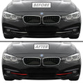 2012-2018 BMW 3 Series F30 Sedan | Fog Light Trim Chrome Delete PreCut Vinyl Wrap