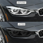 2012-2018 BMW 3 Series F30 Sedan | Headlight PreCut Tint Overlays