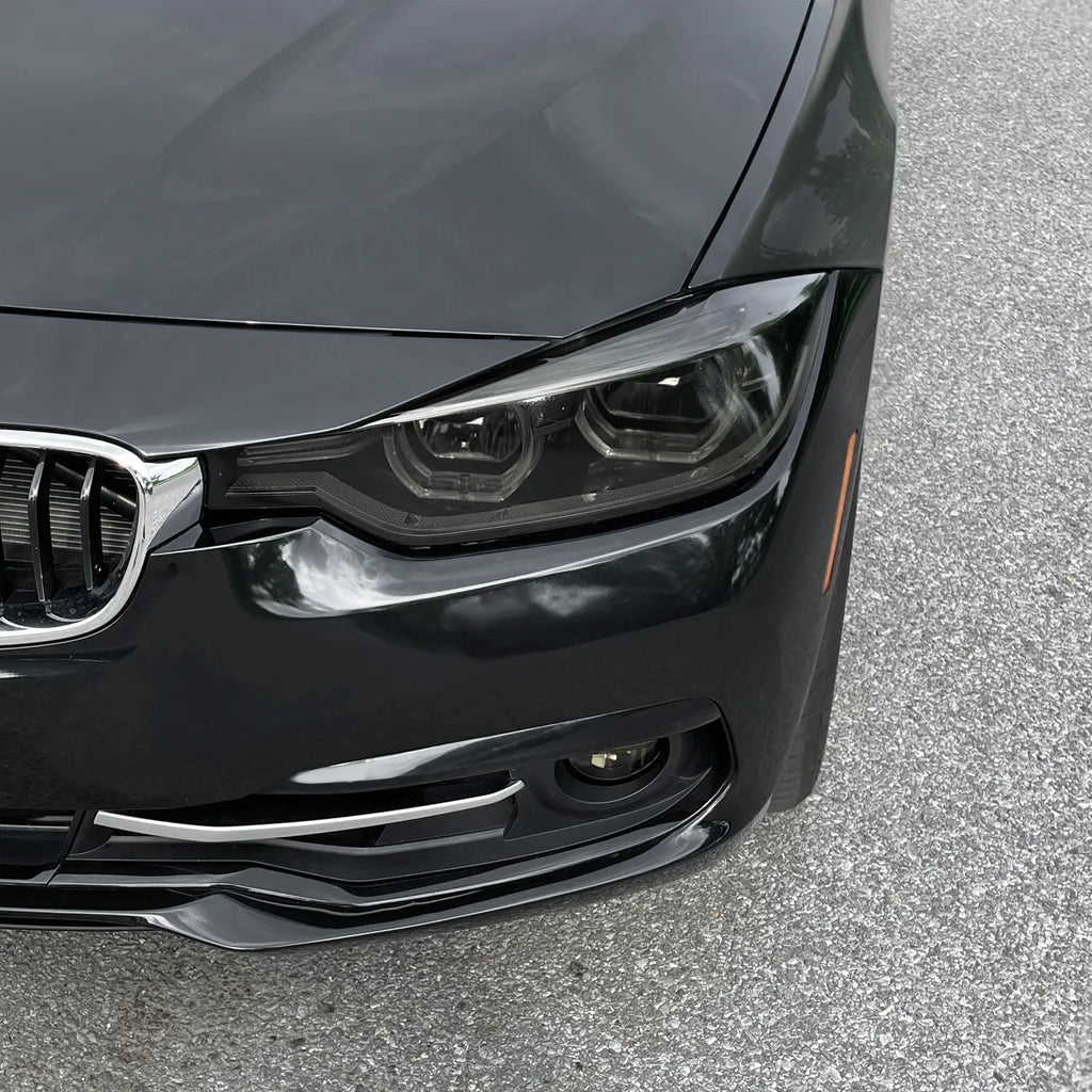 2012-2018 BMW 3 Series F30 Sedan | Headlight PreCut Tint Overlays