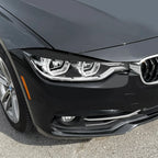 2012-2018 BMW 3 Series F30 Sedan | Headlight Eyelid PreCut Vinyl Overlays
