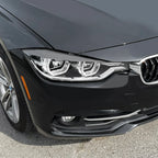2012-2018 BMW 3 Series F30 Sedan | Headlight Eyelid PreCut Vinyl Overlays