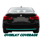 2012-2018 BMW 3 Series F30 Sedan | Rear Bumper Trim PreCut Vinyl Wrap