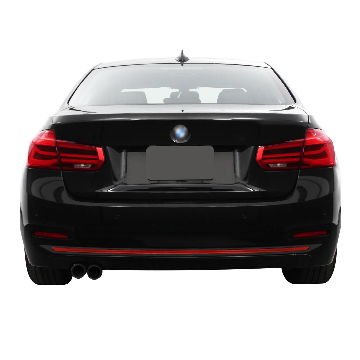 2012-2018 BMW 3 Series F30 Sedan | Rear Bumper Trim PreCut Vinyl Wrap