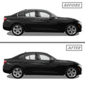 2012-2018 BMW 3 Series F30 Sedan | Window Trim Chrome Delete PreCut Vinyl Wrap
