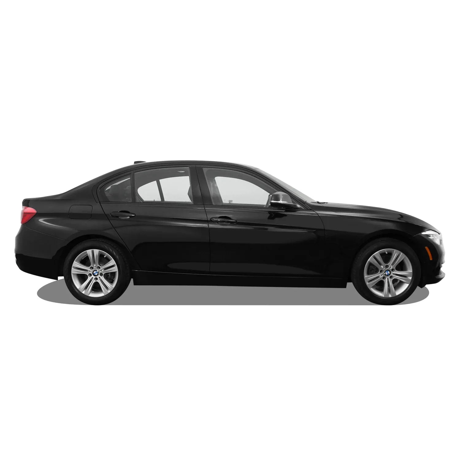 2012-2018 BMW 3 Series F30 Sedan | Window Trim Chrome Delete PreCut Vinyl Wrap