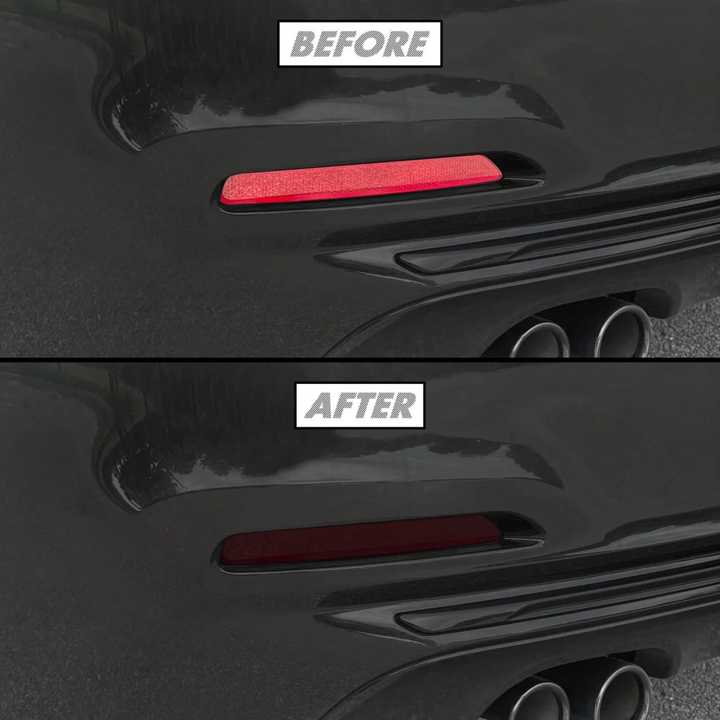 2016-2018 BMW 3 Series F30 Sedan | Reflector PreCut Tint Overlays