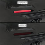2016-2018 BMW 3 Series F30 Sedan | Reflector PreCut Tint Overlays