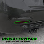 2016-2018 BMW 3 Series F30 Sedan | Reflector PreCut Tint Overlays