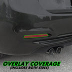 2016-2018 BMW 3 Series F30 Sedan | Reflector PreCut Tint Overlays