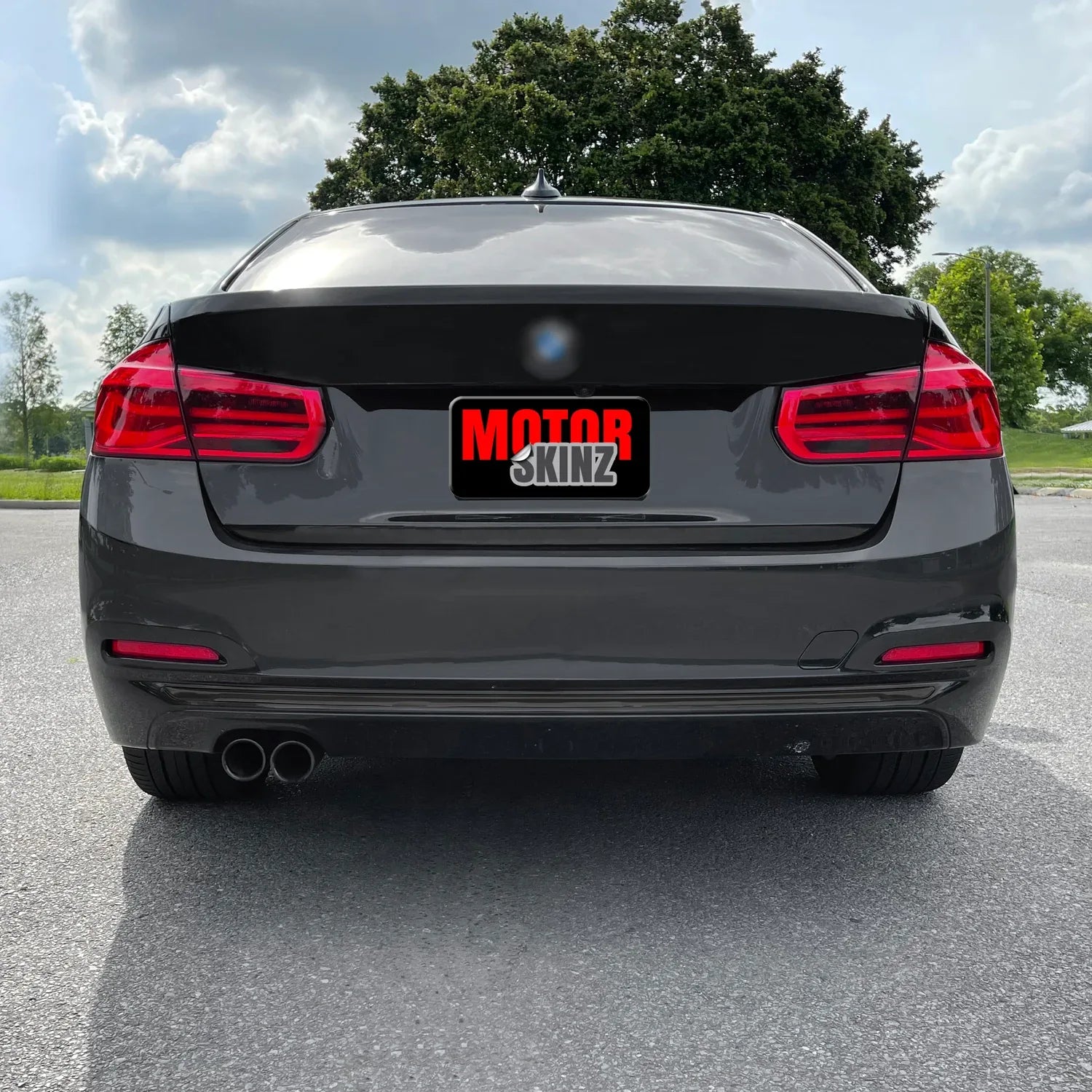 2016-2018 BMW 3 Series F30 Sedan | Reverse Light PreCut Tint Overlays