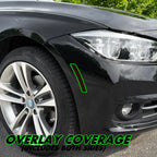 2016-2018 BMW 3 Series F30 Sedan | Side Marker PreCut Tint Overlays