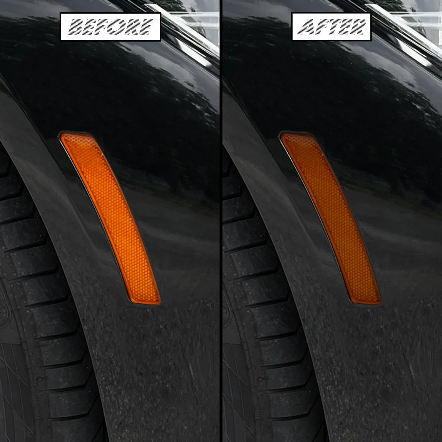 2016-2018 BMW 3 Series F30 Sedan | Side Marker PreCut Tint Overlays