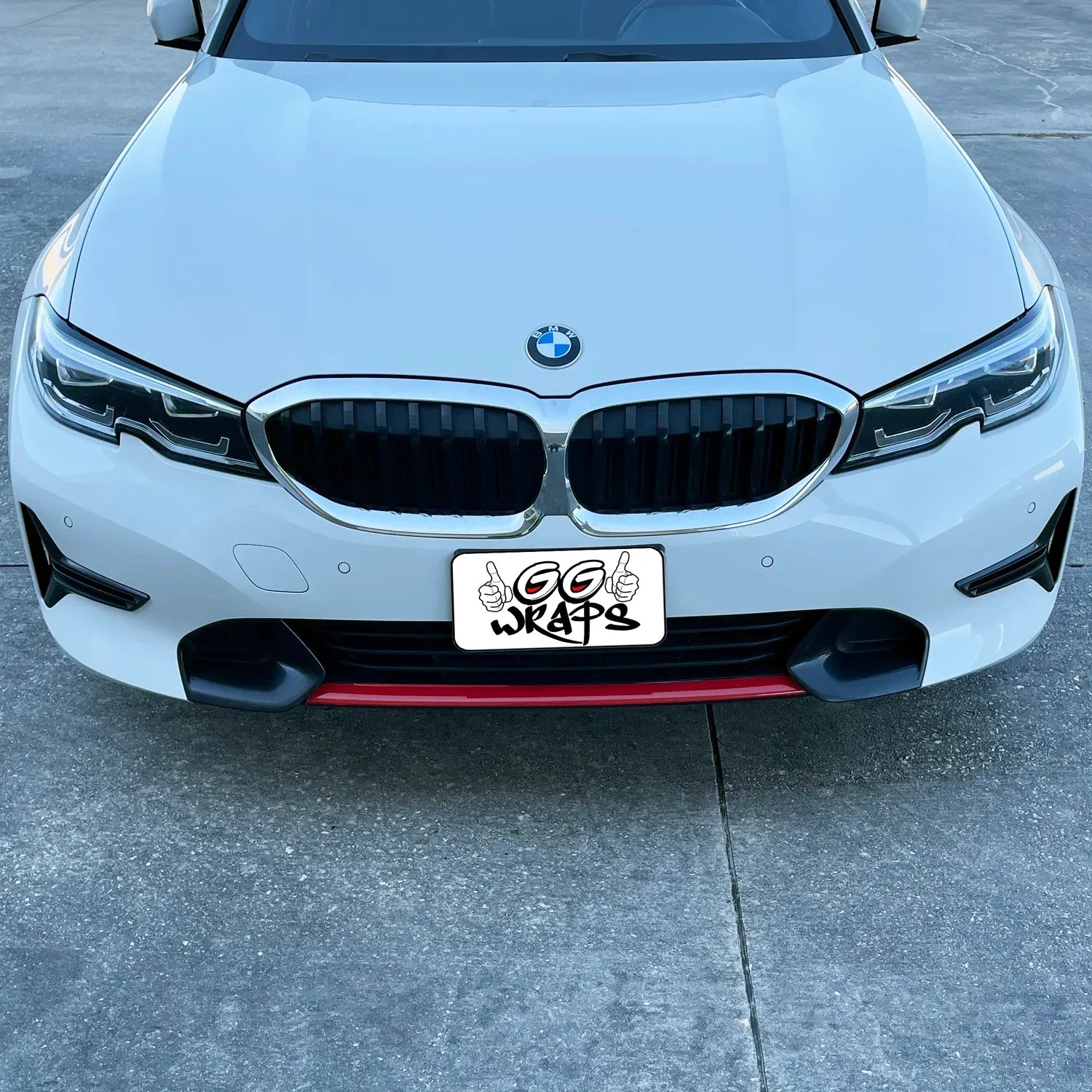 2019-2021 BMW 3 Series G20 | Front Bumper Lower Lip PreCut Vinyl Wrap