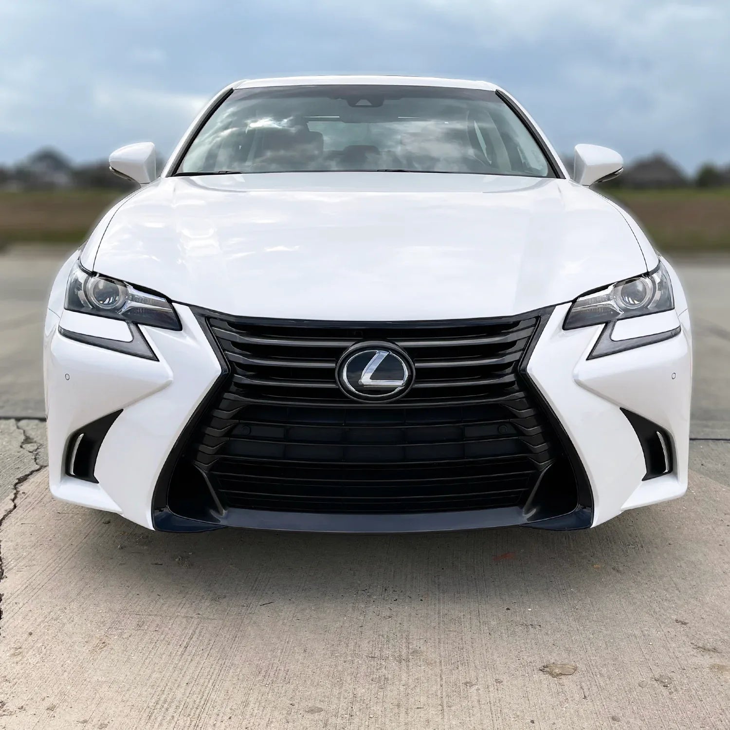 2016-2020 Lexus GS | Front Grill Trim Chrome Delete PreCut Vinyl Wrap