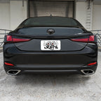2019-2023 Lexus ES | Rear Trunk Trim Chrome Delete PreCut Vinyl Wrap