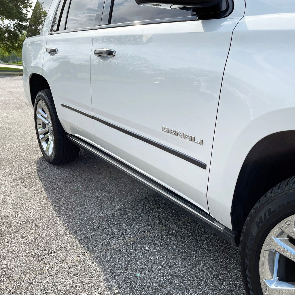 2015-2020 GMC Yukon Denali | Door Molding Trim Chrome Delete PreCut Vinyl Wrap
