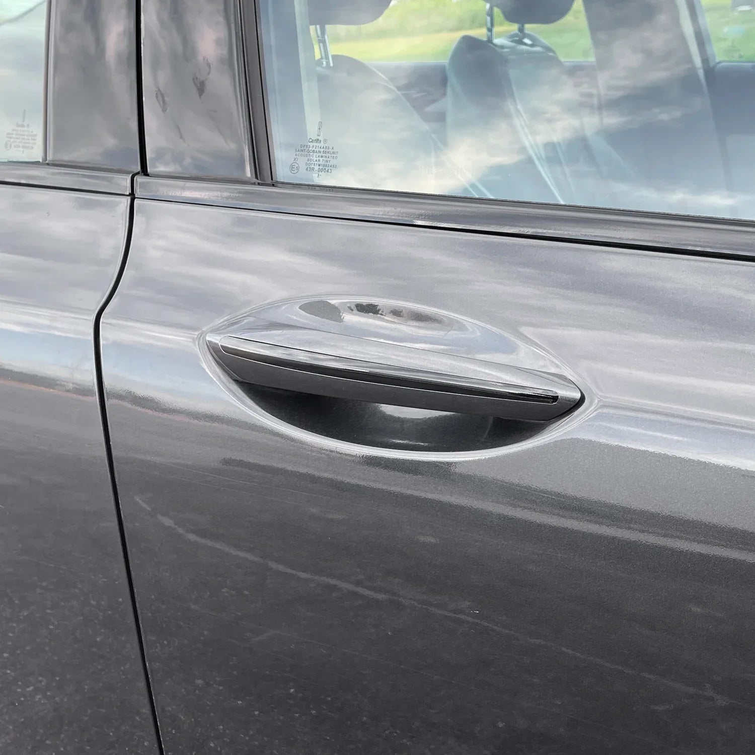 2013-2020 Lincoln MKZ | Door Handle Chrome Delete PreCut Vinyl Wrap