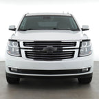 2015-2020 Chevrolet Suburban | Headlight Trim Chrome Delete PreCut Vinyl Wrap