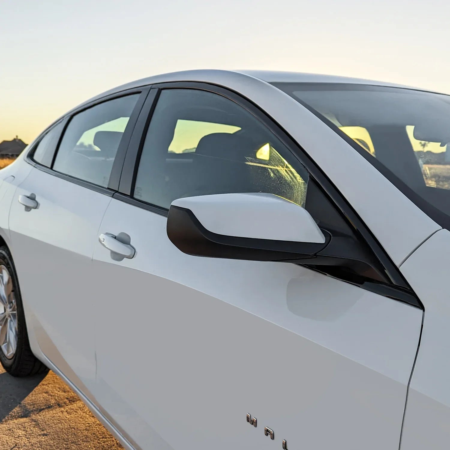 2019-2025 Chevrolet Malibu | Window Trim Chrome Delete PreCut Vinyl Wrap