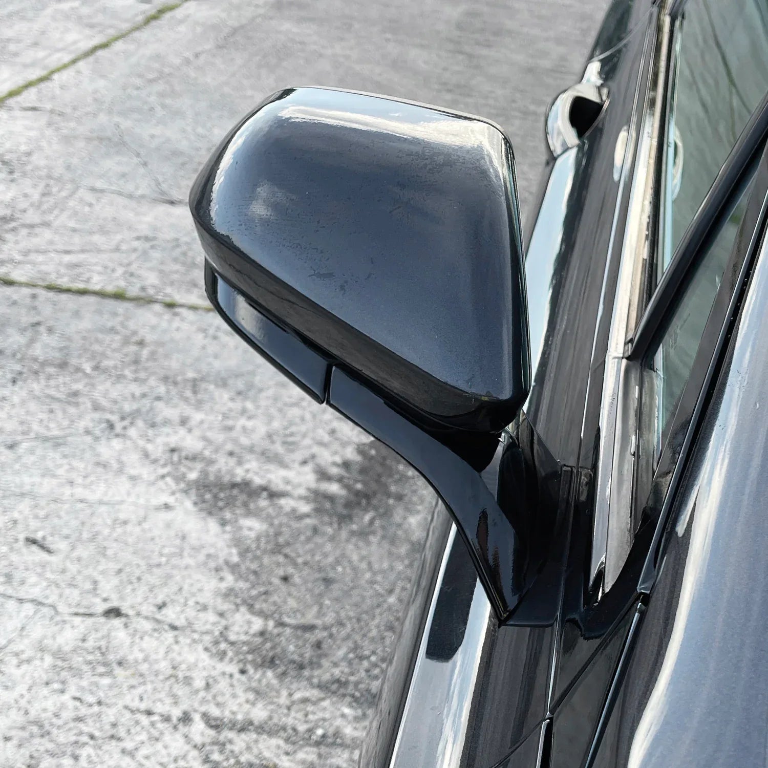 2013-2020 Lincoln MKZ | Mirror Trim Chrome Delete PreCut Vinyl Wrap