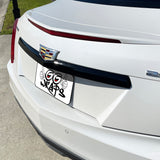 2015-2019 Cadillac CTS | Rear Trunk Trim Chrome Delete PreCut Vinyl Wrap