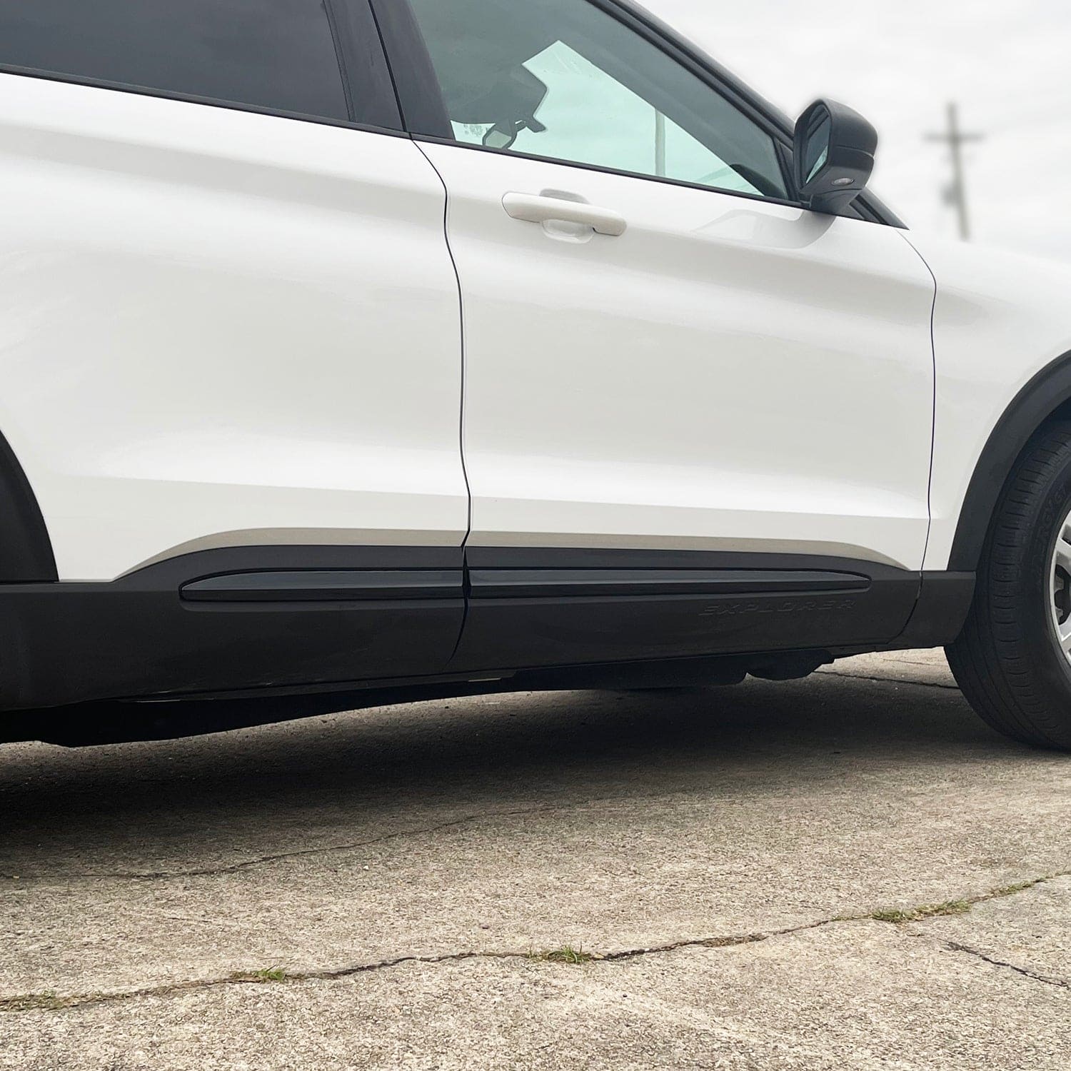 2020-2023 Ford Explorer | Door Molding Trim Chrome Delete PreCut Vinyl Wrap